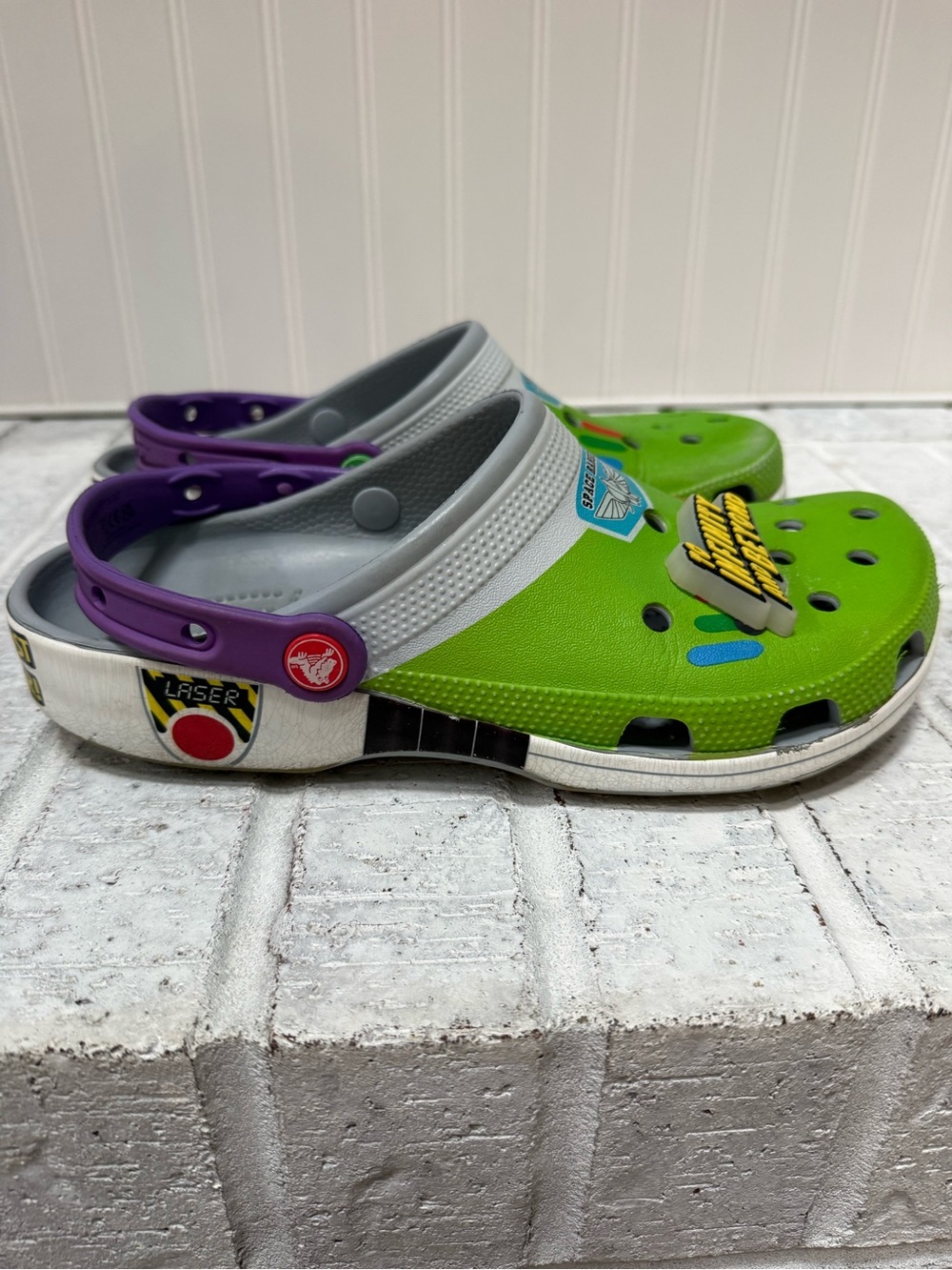 Crocs Disney Buzz Lightyear Toy Story Clogs for Adults - Picture 9 of 13